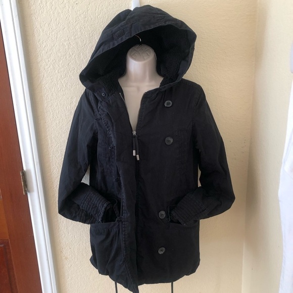 Logg black zip up hooded jacket, 4 - Picture 2 of 10